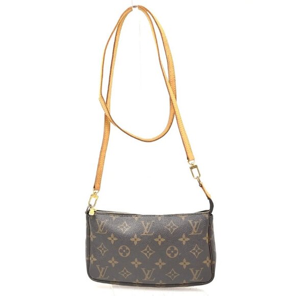 LOUIS VUITTON Pochette Accessoires Shoulder Bag Monogram Leather M51980 76ZA102